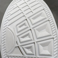 Men's Lace-up PU Leather Skate Shoes with Good Grip