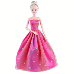 8inch Doll Half Wrapped Skirt Dress Princess Clothing Accessories