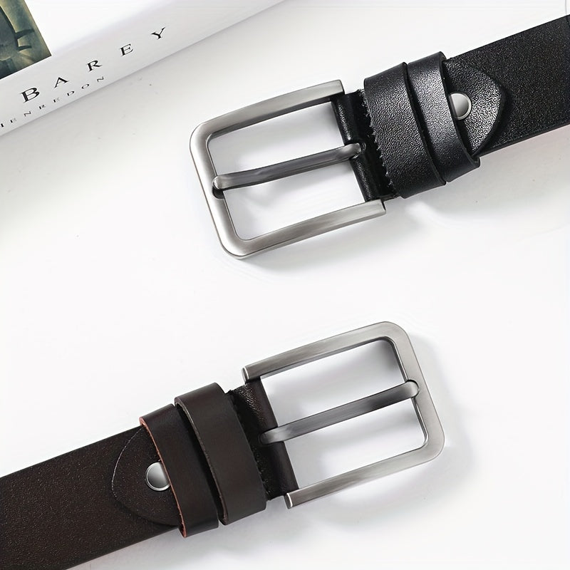 Men's PU Leather Business Belt Comfortable And Durable Belt