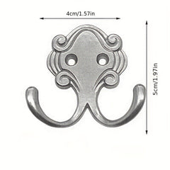 1pc Retro Double Claw Hook Strong Load-bearing Hanging Hook