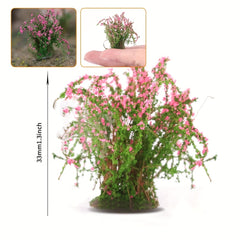 1 57inch Mini Craft Artificial Bush Flower Fairy Garden Home Houses Decoration