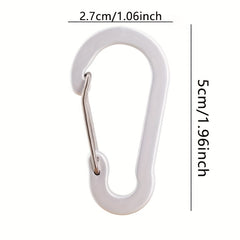 10pcs Quick drawing Aluminum Key Clip for Outdoor Activities