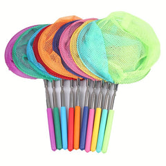 Foldable Fishing Bucket Portable Retractable Beach Catch Fishnet Toy