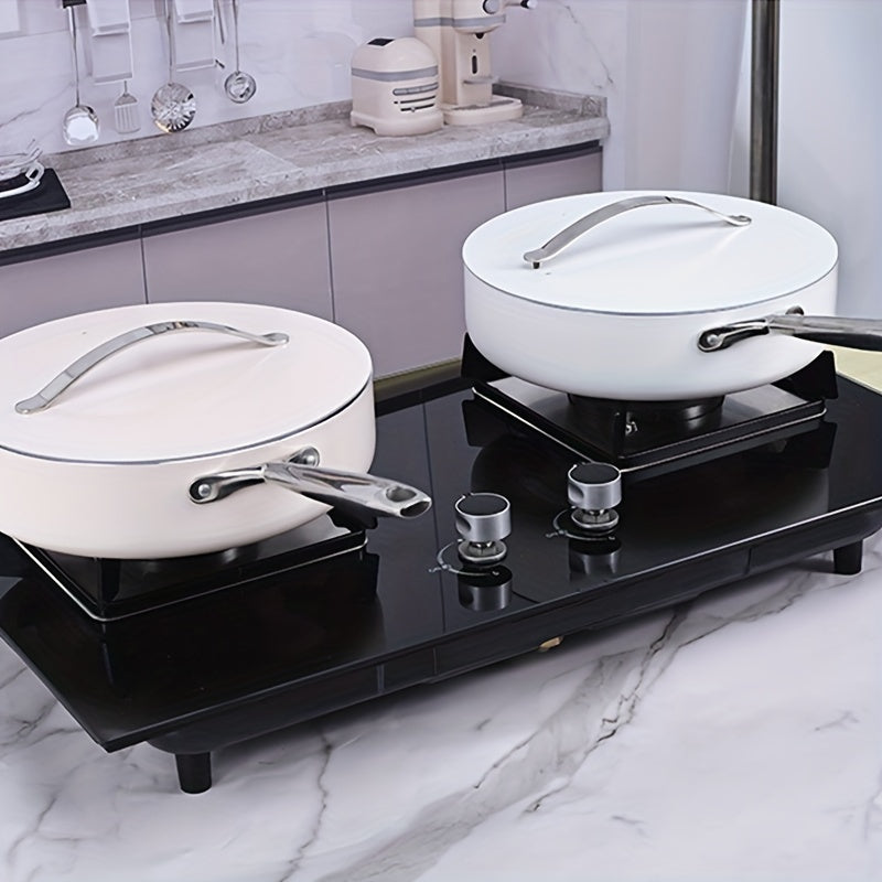 Non stick Pot Flat Bottom Deep Frying Wok With Lid