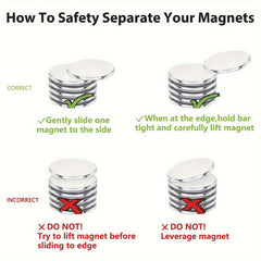 Strong Magnet 30 X 3mm 8 KG Pull Neodymium Magnets Fridge Magnets Round Magnets