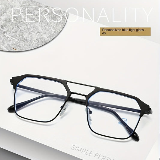 Anti Light Men's Business Eyeglasses for Computer Games