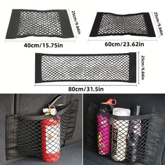 Auto Organizer Seat Back Bag Rear Mesh Trunk Elastic String Net