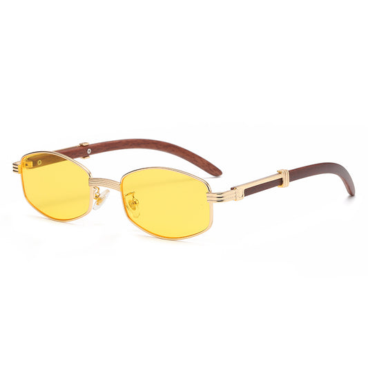 Oval Frame Gradient Sunglasses for Men & Women