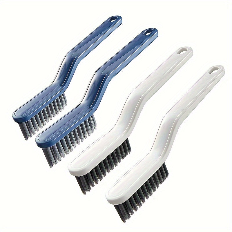 V-shaped Crevice Brush 2 in 1 Bathroom Short Handle Floor Brush