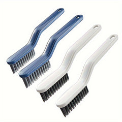 V-shaped Crevice Brush 2 in 1 Bathroom Short Handle Floor Brush