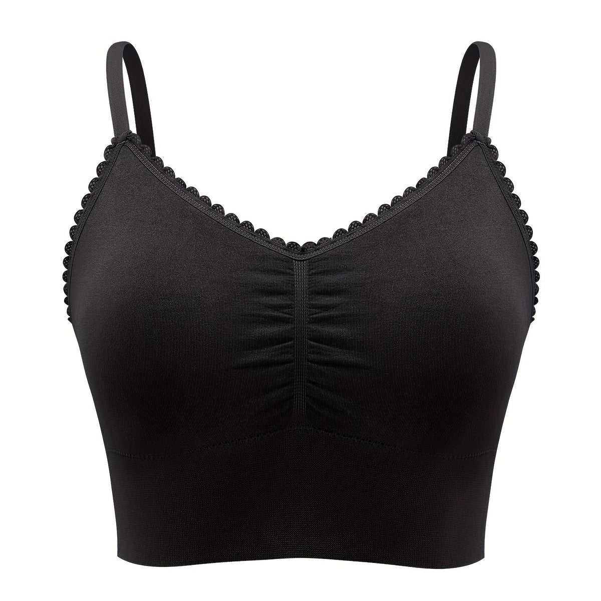 Comfortable Full Coverage Bra with Breathable Stretch Fabric