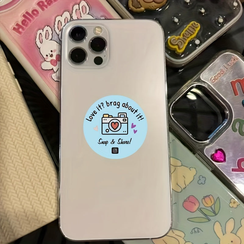 60PCS Retro Camera Stickers - Adorable and Perfect for Small Businesses