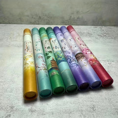 Floral Incense Set - 140 Sticks - 7 Scents - Yoga Meditation Gift