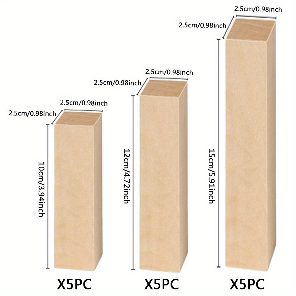 Wood Carving Practice Set Basswood Model Building