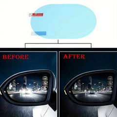 Car Rearview Mirror Rainproof Film Waterproof Anti Fog Film