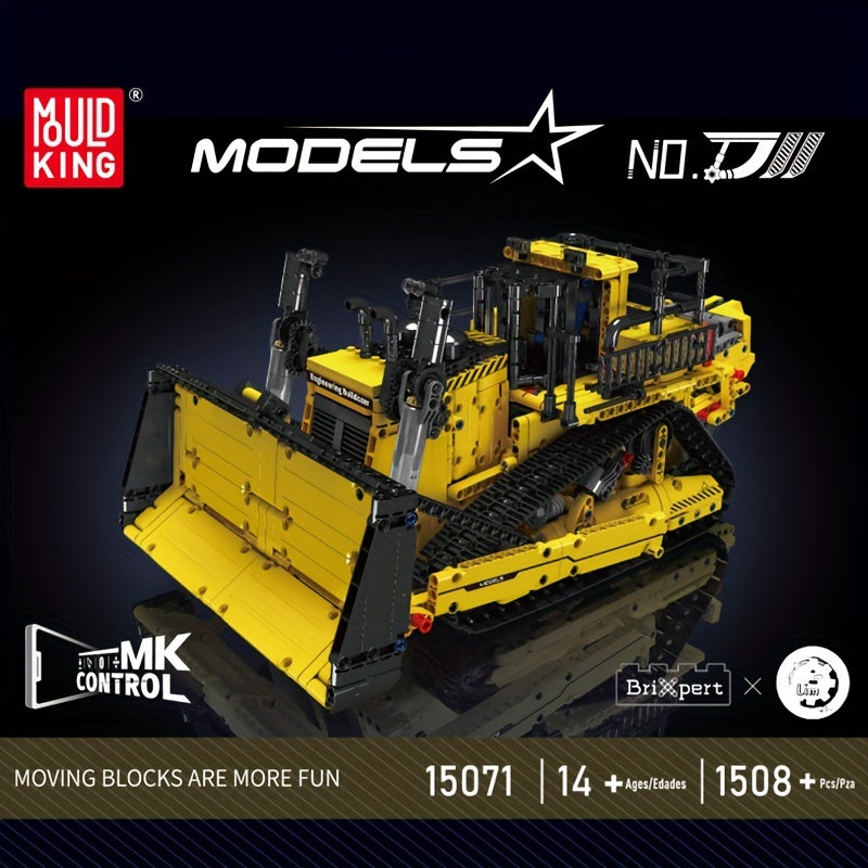 Building Blocks Bulldozer Toy with APP Version Gift
