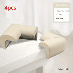4pcs L-shaped Anti-collision Table Angle Child Safety Protection Angle
