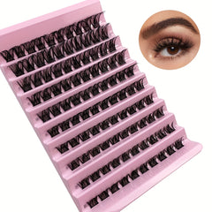 100pcs Mix D Curl Cluster Lashes Individual Lashes Lash Extensions Clusters Lash