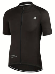 Quick Dry Men's Cycling Jersey with Breathable Moisture Wicking Fabric