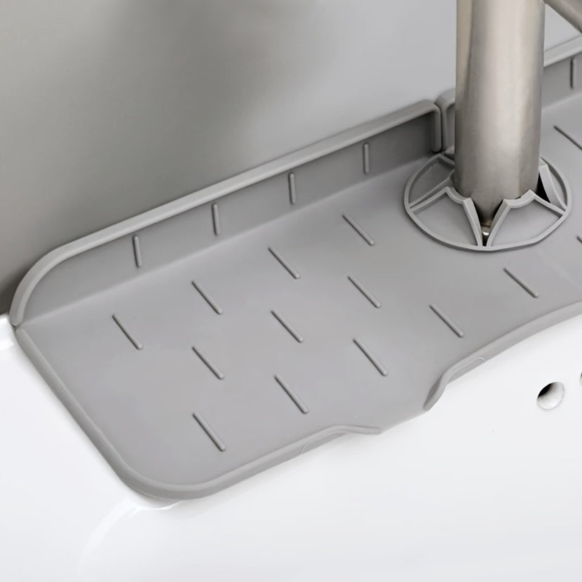 Silicone Sink Splash Drying Mat Faucet Drip Protector Sink Drain Mat