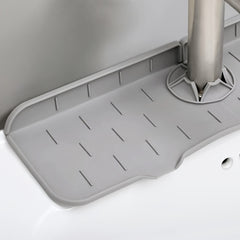 Silicone Sink Splash Drying Mat Faucet Drip Protector Sink Drain Mat