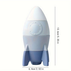 Silicone Rocket Stacking Toy for Toddlers