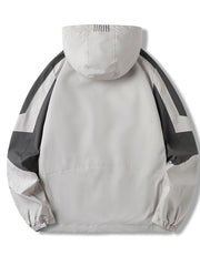 Men's Hooded Raincoat Lightweight Waterproof Outdoor Jacket