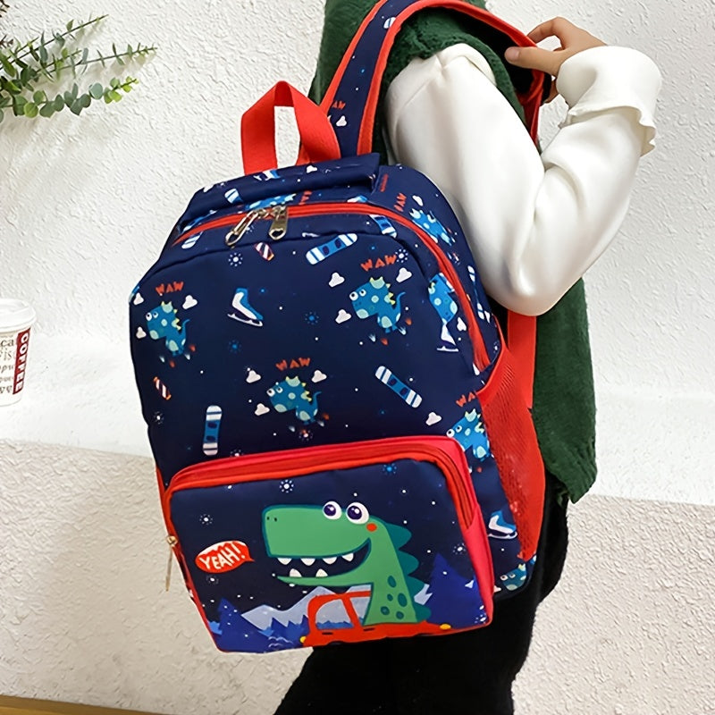 3D Dinosaur Kids Backpack - School Bag for Boys