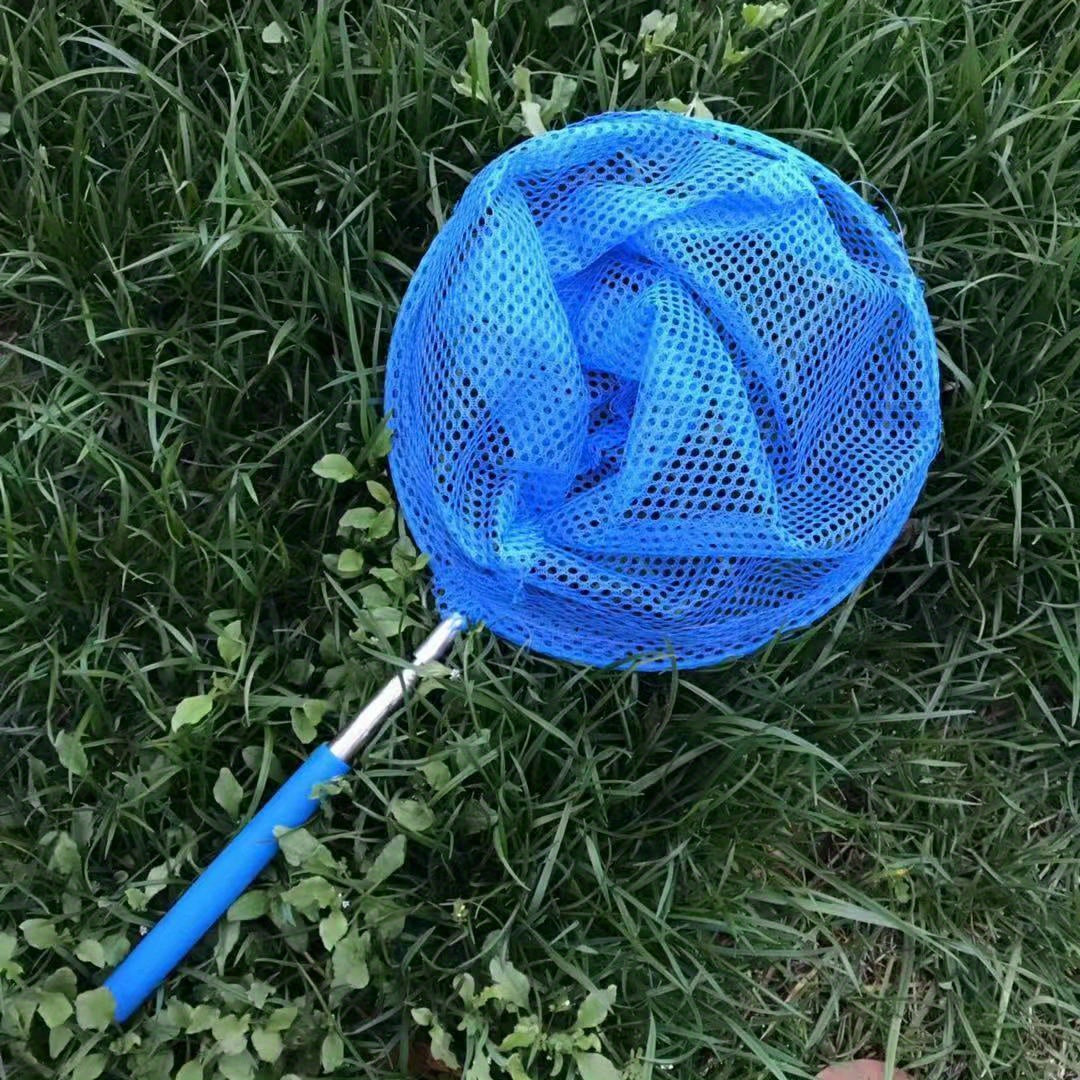 Kids Stainless Steel Telescopic Fishing Net for Butterflies and Insects
