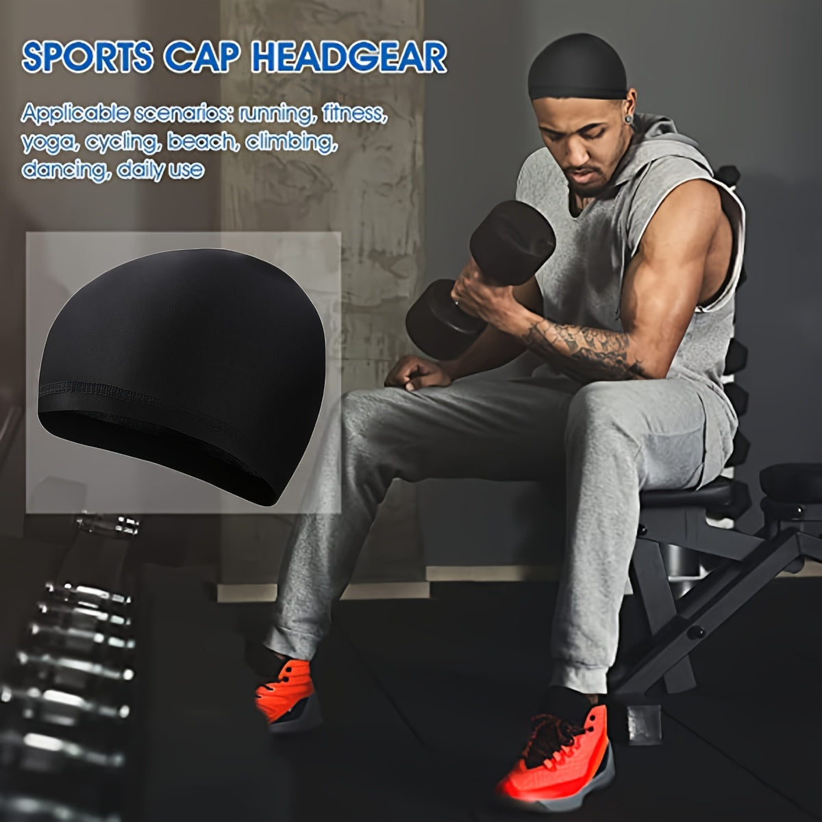 Skull Caps Helmet Liner Thermal Watch Cap Halloween Decorations