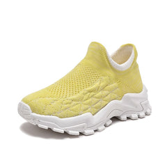 Boys Casual Knit Sneakers Lightweight Running Shoes