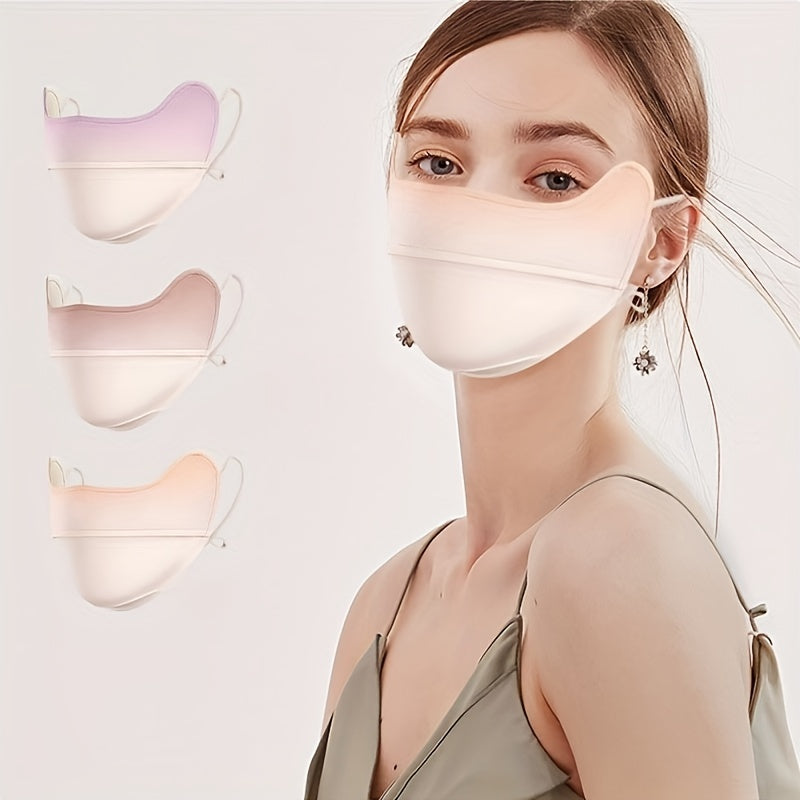 Gradient Breathable Sunproof Mask UV Protection