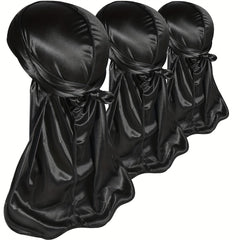 Unisex Silky Plain Head Wrap Outdoor Riding
