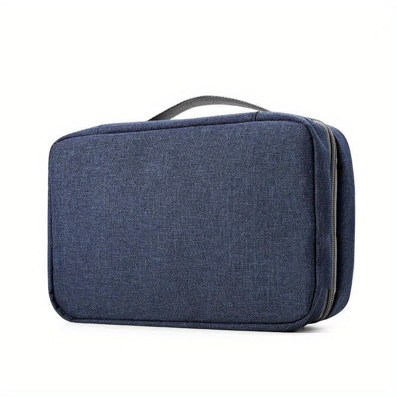 Double Layer Document Passport Bag with Lock