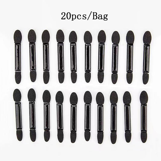 20pcs Double Head Eyeshadow Brushes Makeup Applicator