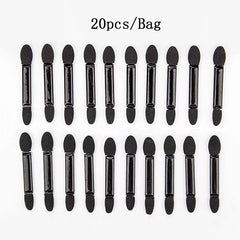 20pcs Double Head Eyeshadow Brushes Makeup Applicator