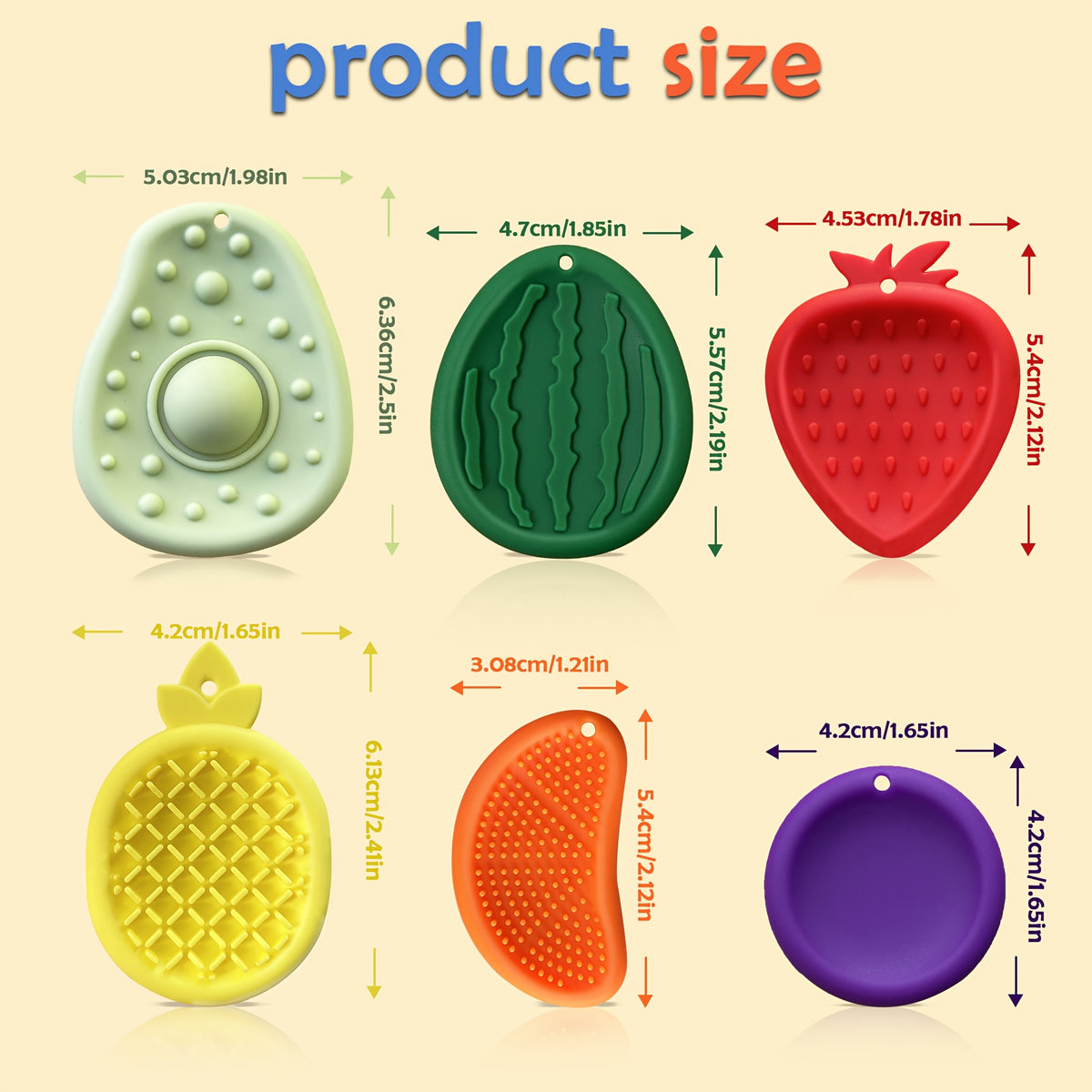 Awoo Silicone Sensory Fidget Toy for Anxiety Relief