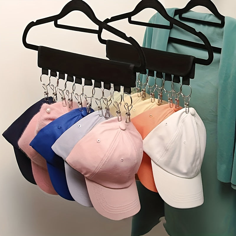 Baseball Cap Hat Rack Organizer Holder for Closet Storage