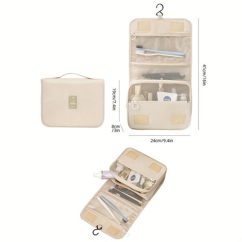Water Resistant Hanging Toiletry Bag For Women