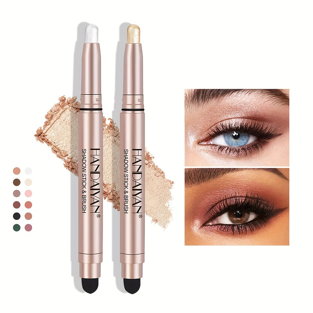4pcs Eyeshadow Stick Natural Pearly Contouring Eyeshadow Pen