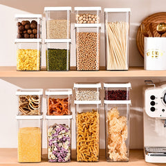 Airtight Rice Container Storage, Moisture-Proof Cereal Organizer