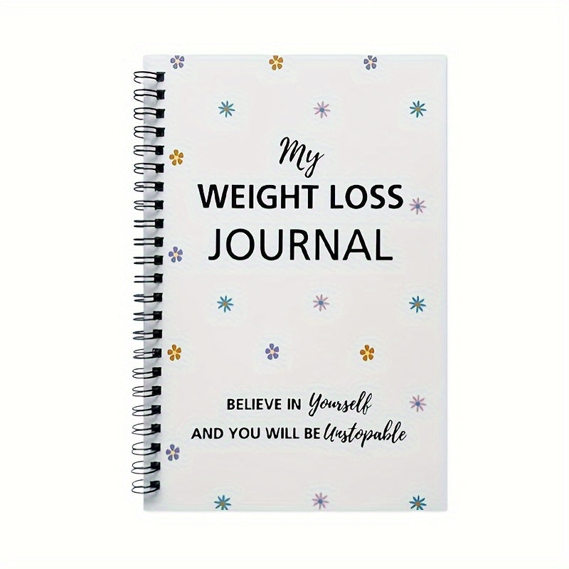 Floral Weight Loss Journal & Fitness Planner