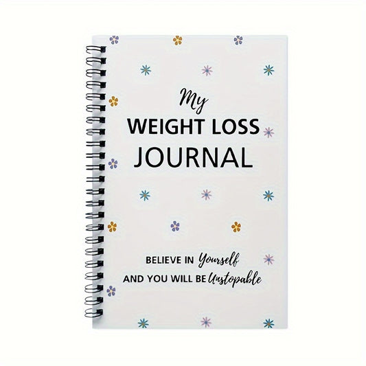 Floral Weight Loss Journal & Fitness Planner