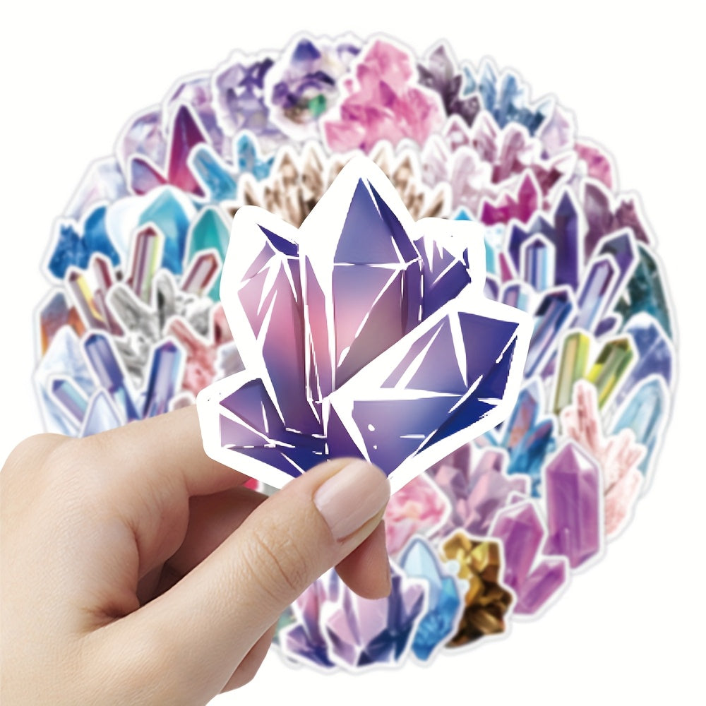 60pcs Crystal Stickers for Water Bottles Laptops Mobile Phones