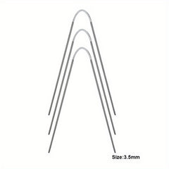 3pcs Stainless Steel Knitting Needle DIY Hand knitting Tools Sweater Small Croch