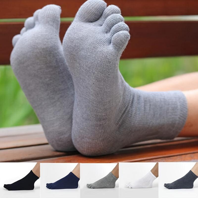 Five Toe Sports Socks Short Crew Socks Men Women