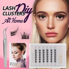Cluster Lashes Self adhesive False Eyelashes Natural Look Waterproof