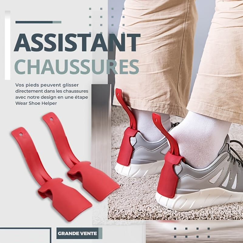 Lazy Unisex Portable Shoe Horn Helper