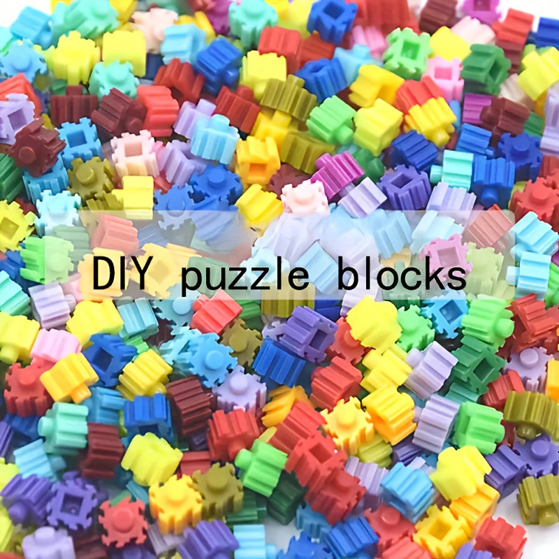 DIY Small Particle Building Blocks Educational Toy Stacking Blocks