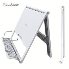Readaeer Portable Book Stand Angle Adjustable Book Holder For Thick Textbook
